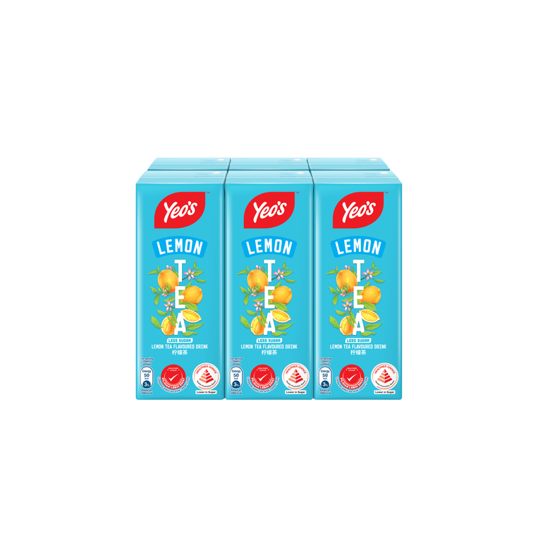YEO'S LEMON TEA 6 PACK 250ML