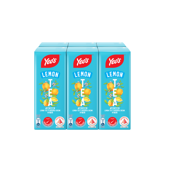 YEO'S LEMON TEA 6 PACK 250ML