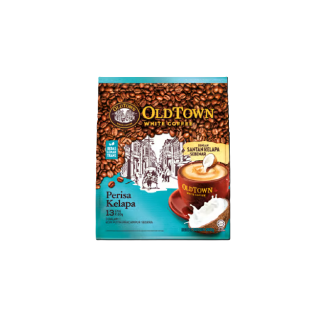 OLD TOWN WHITE COFFEE COCONUT 13X20G