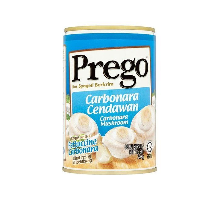 Prego Pasta Sauce Carbonara Mushroom 295g