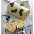Charcoal Milk Swiss Roll