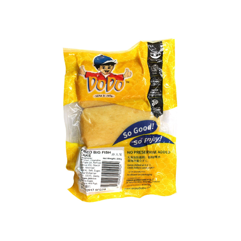 Dodo Fried Big Fish Cake 3pcs