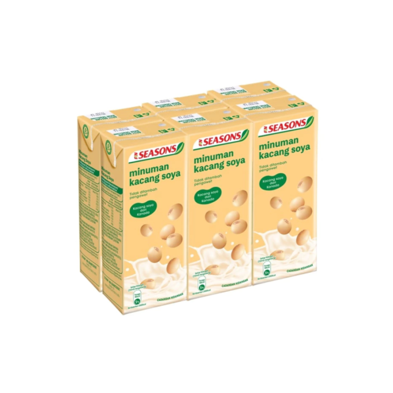 Seasons Soya Milk 6 x 250ml