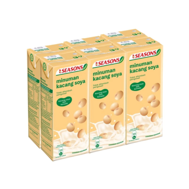 Seasons Soya Milk 6 x 250ml
