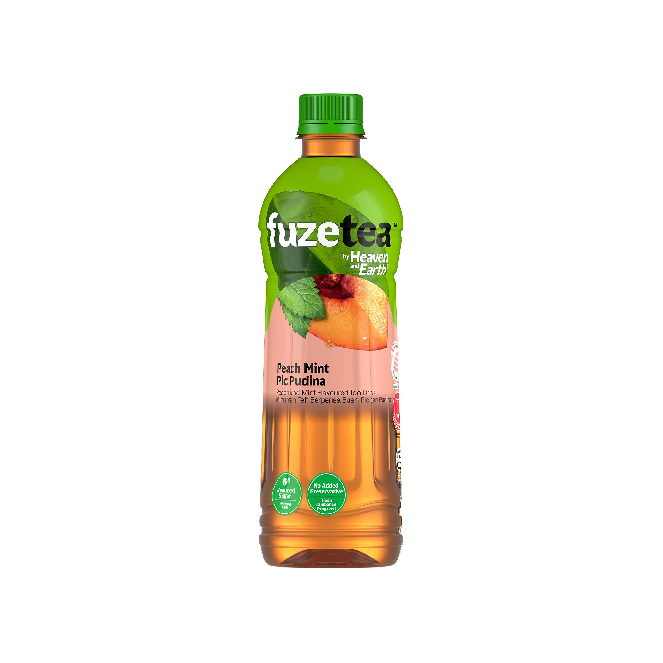 Fuze Tea by Heaven & Earth Peach and Mint 500ml