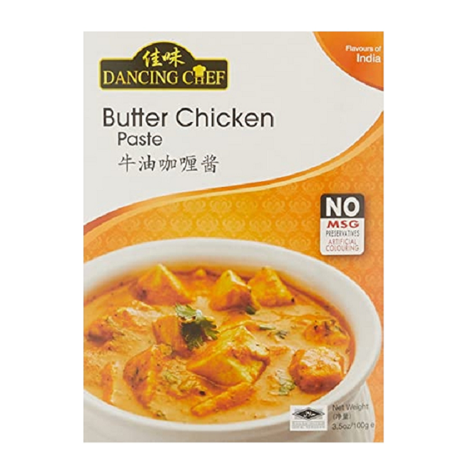 DANCING CHEF PASTE 100G - BUTTER CHICKEN