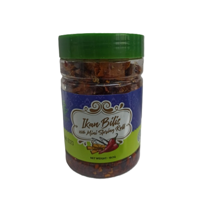 Asian Catering Ikan Bilis With Mini Spring Roll 150G