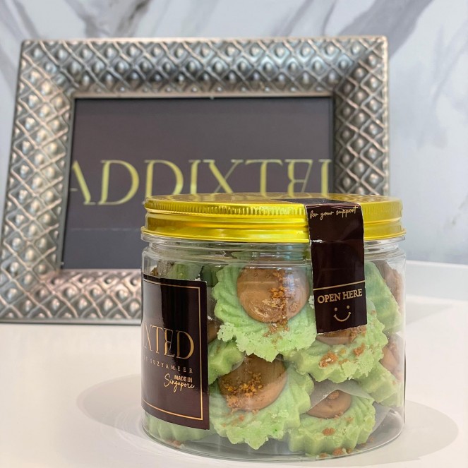 ADDIXTED GREEN VELVET CRUNCH BISCOFF 270G