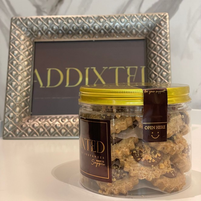 ADDIXTED ALMOND LATTE NUTELLA 270G