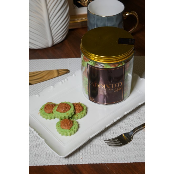 ADDIXTED GREEN VELVET CRUNCH BISCOFF 450G