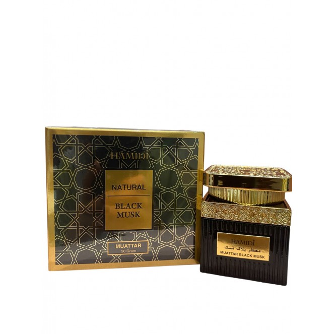 hamidi black musk muattar 50g