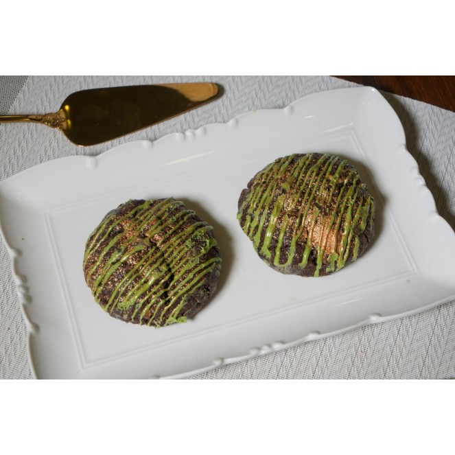 ADDIXTED NYC PISTACHIO KUNAFA COOKIES PINT 300G