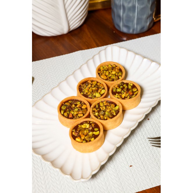 KUNAFA PISTACHIO MINI TART 6PCS
