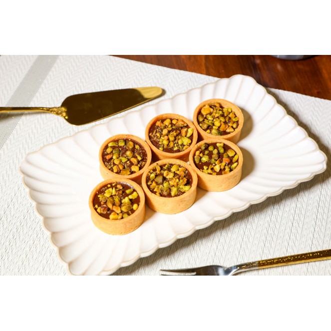 KUNAFA PISTACHIO MINI TART 6PCS