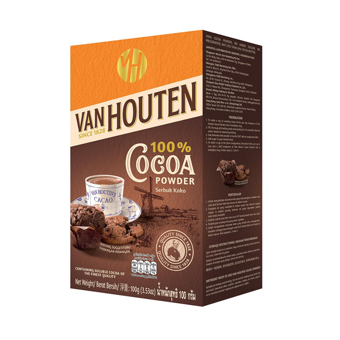 VAN HOUTEN COCOA POWDER 100G