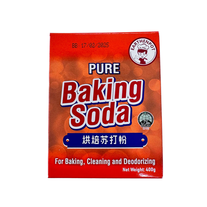 EARTHEN POT PURE BAKING SODA 400G