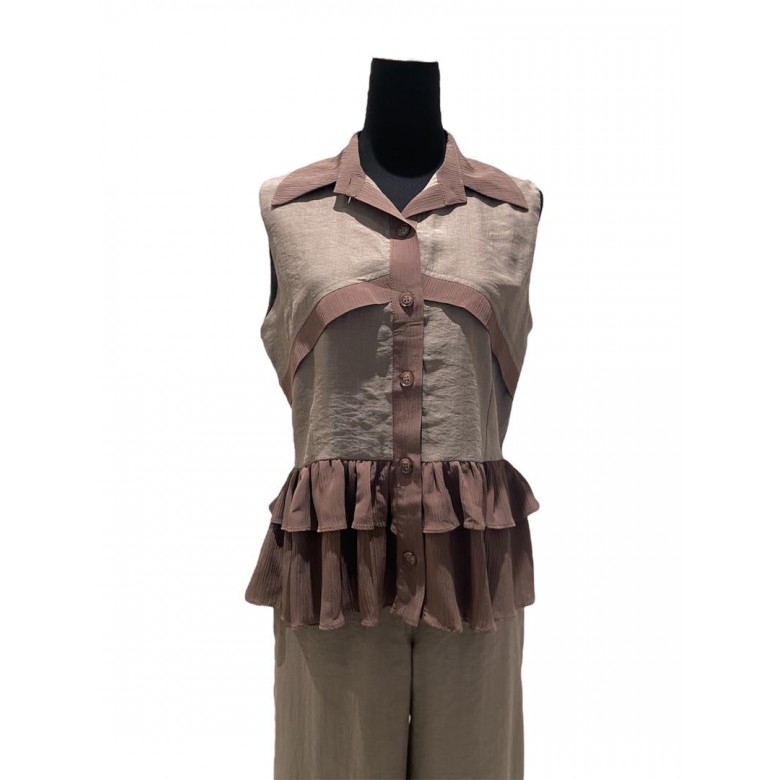 AMELIE PEPLUM TOP