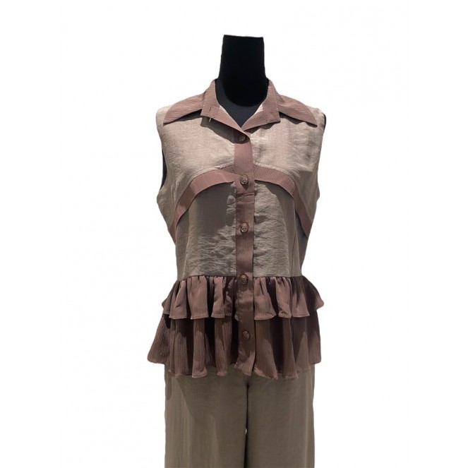 AMELIE PEPLUM TOP