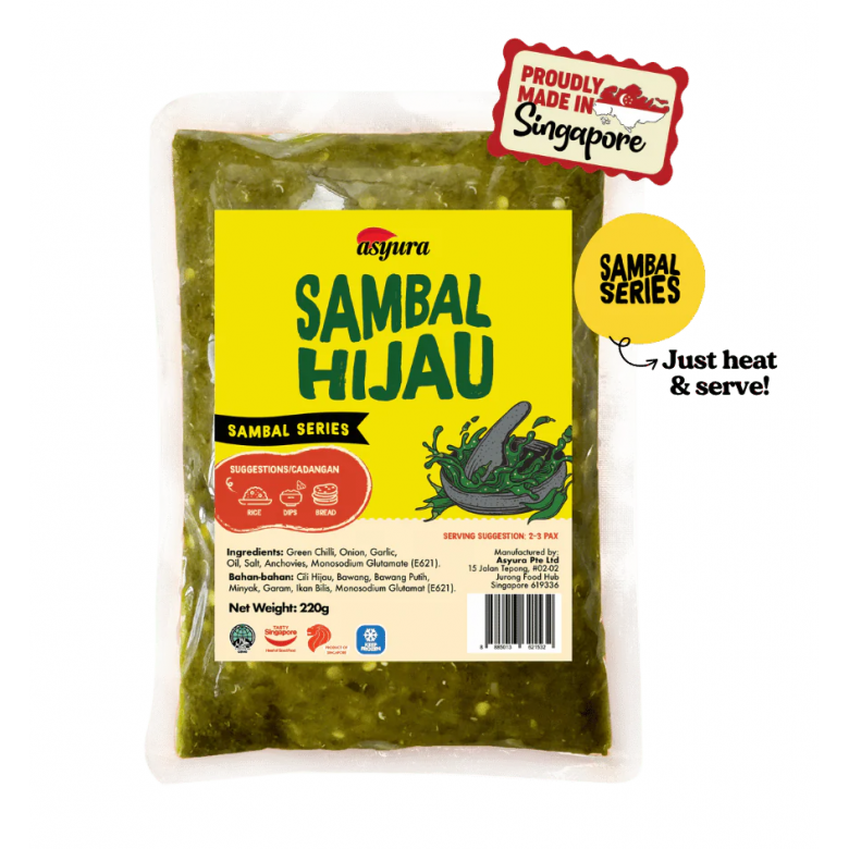 Asyura Sambal Hijau Paste 220g