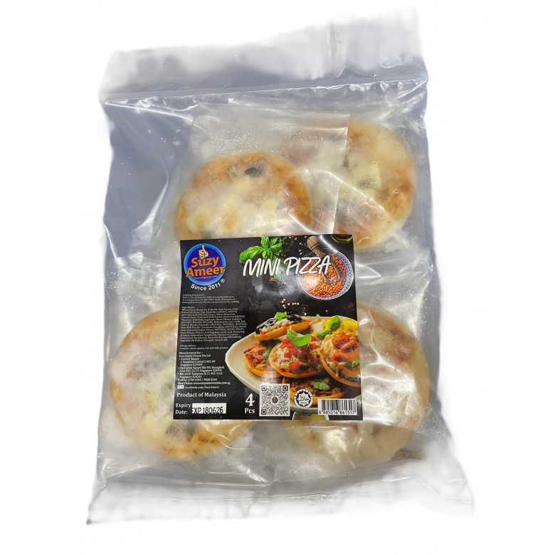 SuzyAmeer Mini Pizza 4pcs