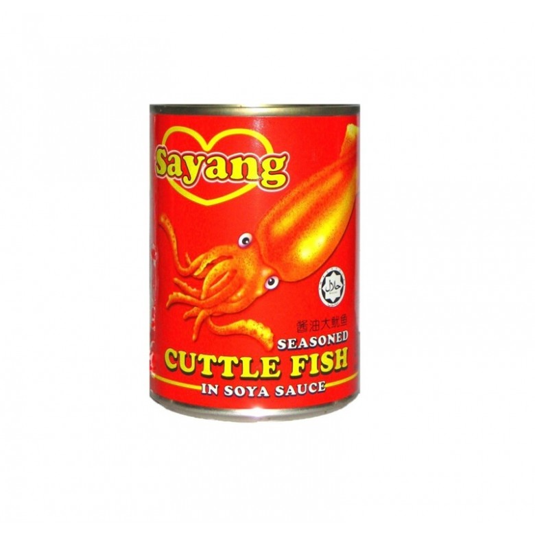 Sayang Cuttlefish in Soya Sauce 400g