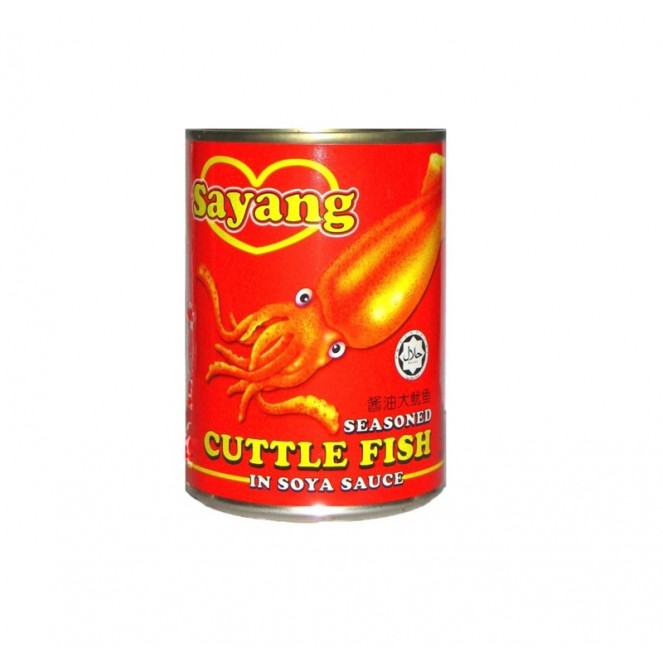 Sayang Cuttlefish in Soya Sauce 400g