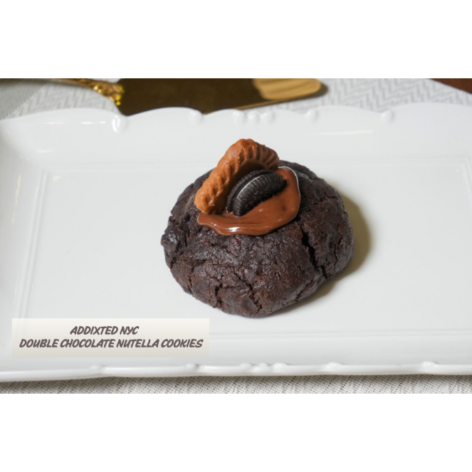 ADDIXTED NYC Double Chocolate Nutella Cookies