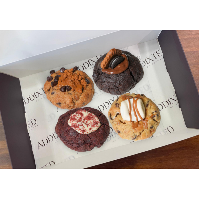 Bundle of 4 ADDIXTED Cookies