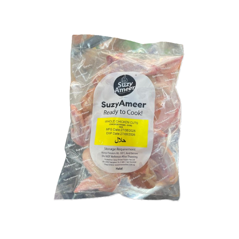 SUZYAMEER WHOLE CHICKEN CUTS CHICKEN WING 1KG