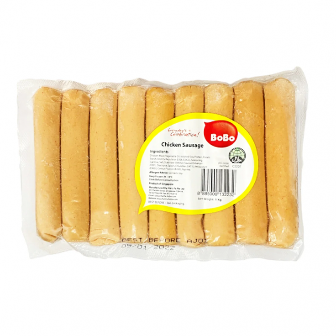 Bobo Chicken Sausage Original 1kg