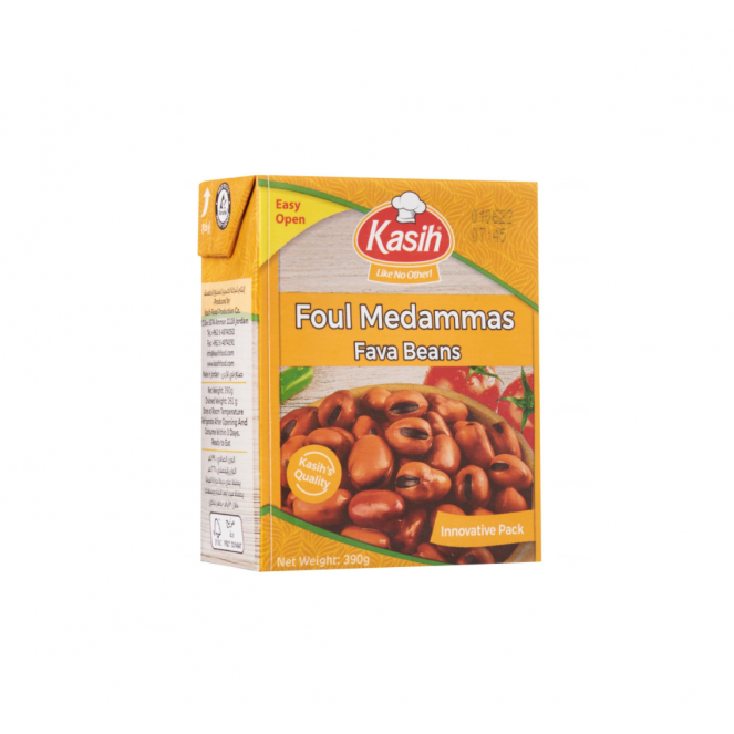 KASIH FOUL MEDAMMAS FAVA BEANS 390G