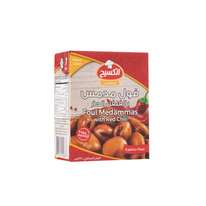 KASIH FOUL MEDAMMAS WITH RED CHILI 390G