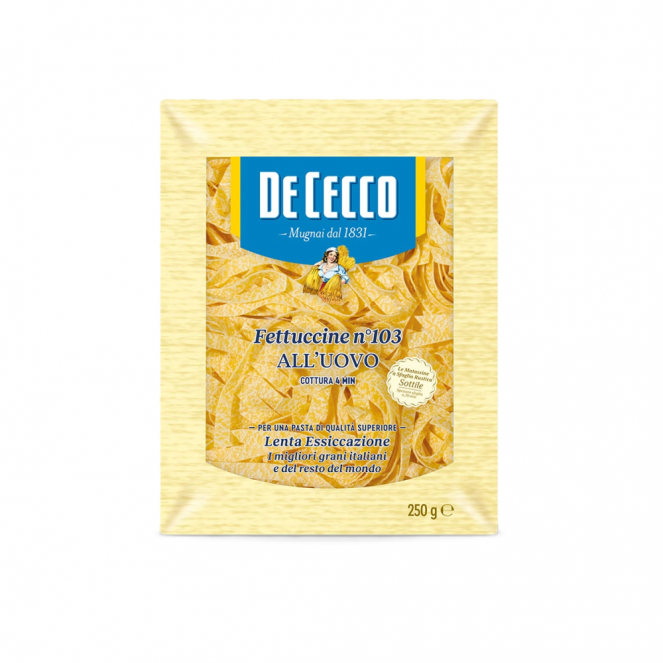 DE CECCO FETTUCINE N103 ALL'UOVO 250G