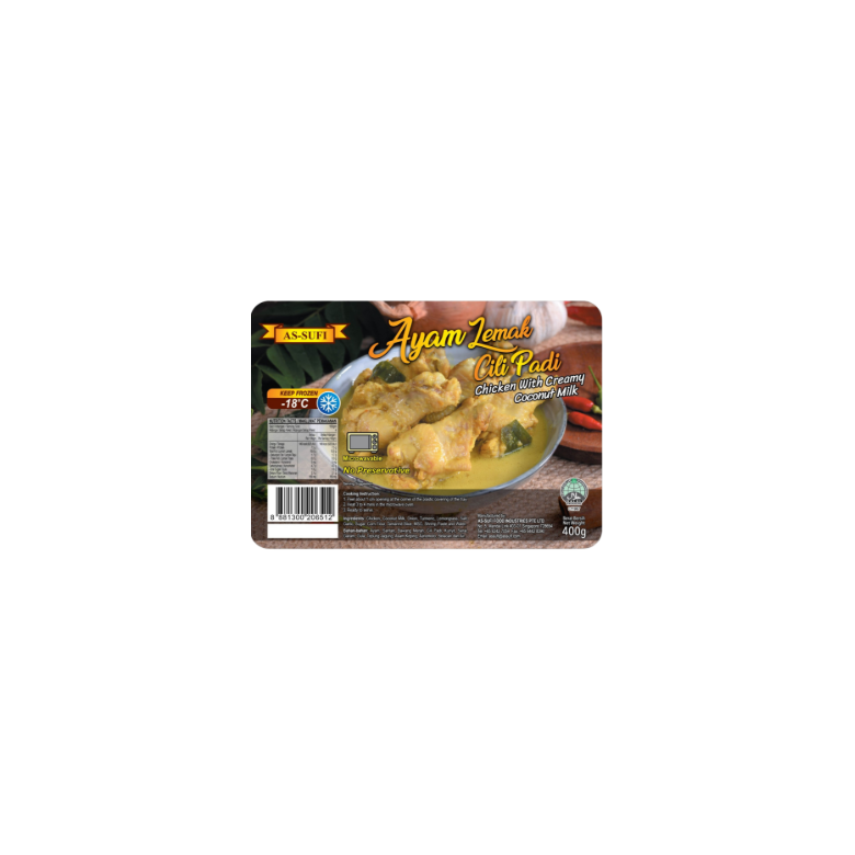 AS-SUFI 400G [AYAM LEMAK CILI PADI]