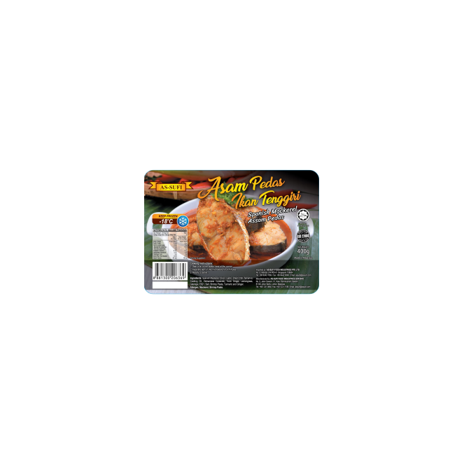 AS-SUFI 400G [KARI IKAN TENGGIRI]