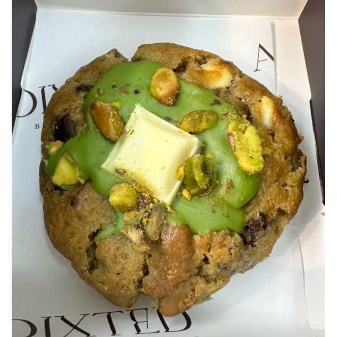 ADDIXTED NYC WHITE CHOCOLATE PISTACHIO COOKIES 100G
