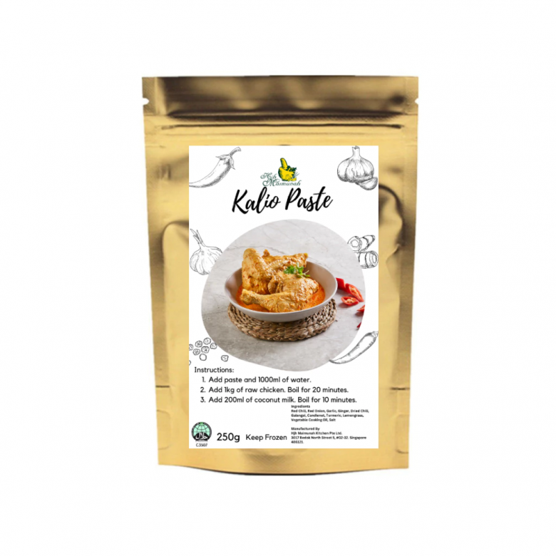 HAJAH MAIMUNAH KALIO PASTE 250G PACKET