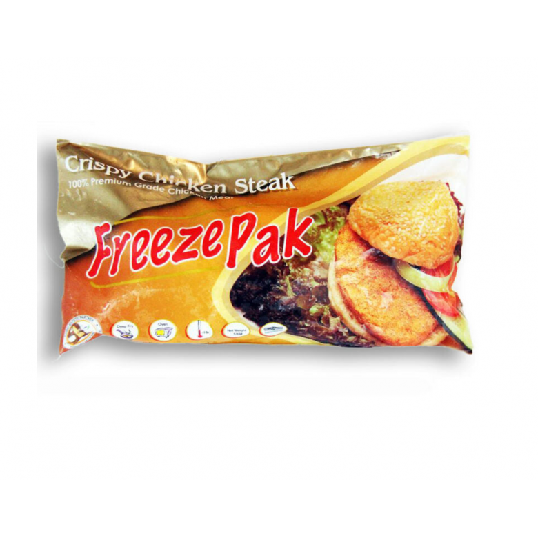 FREEZEPAK CRISPY CHICKEN STEAK 1KG