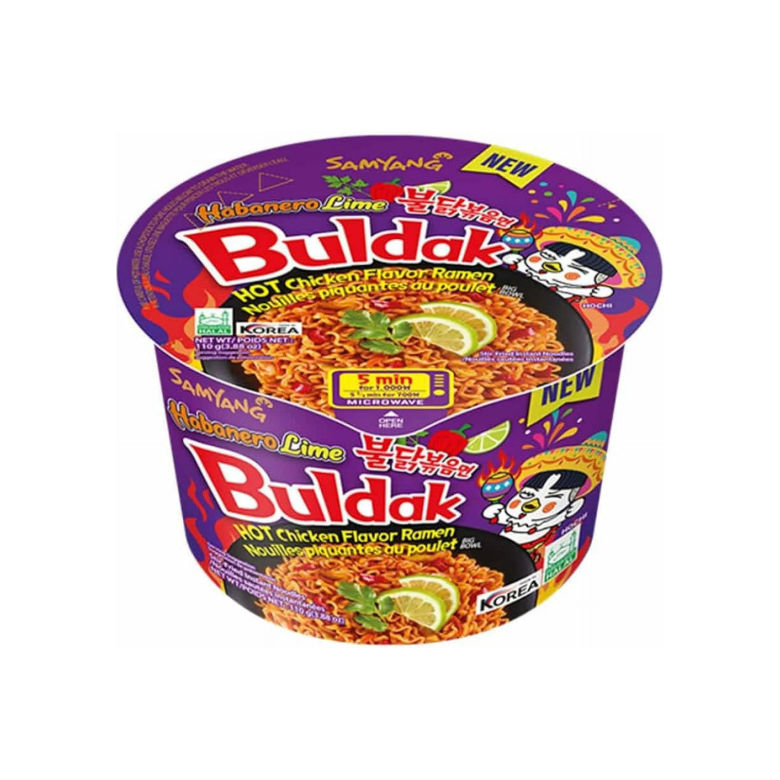 BULDAK HOT CHICKEN FLAVOR RAMEN HABANERO LIME