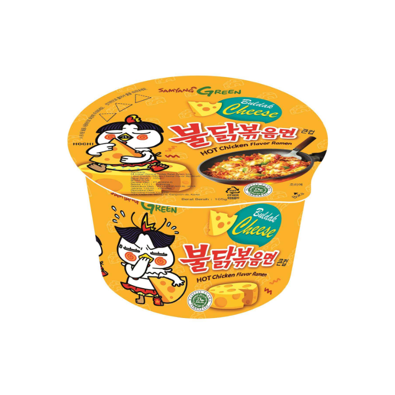SAMYANG CHEESE HOT CHICKEN RAMEN 105G