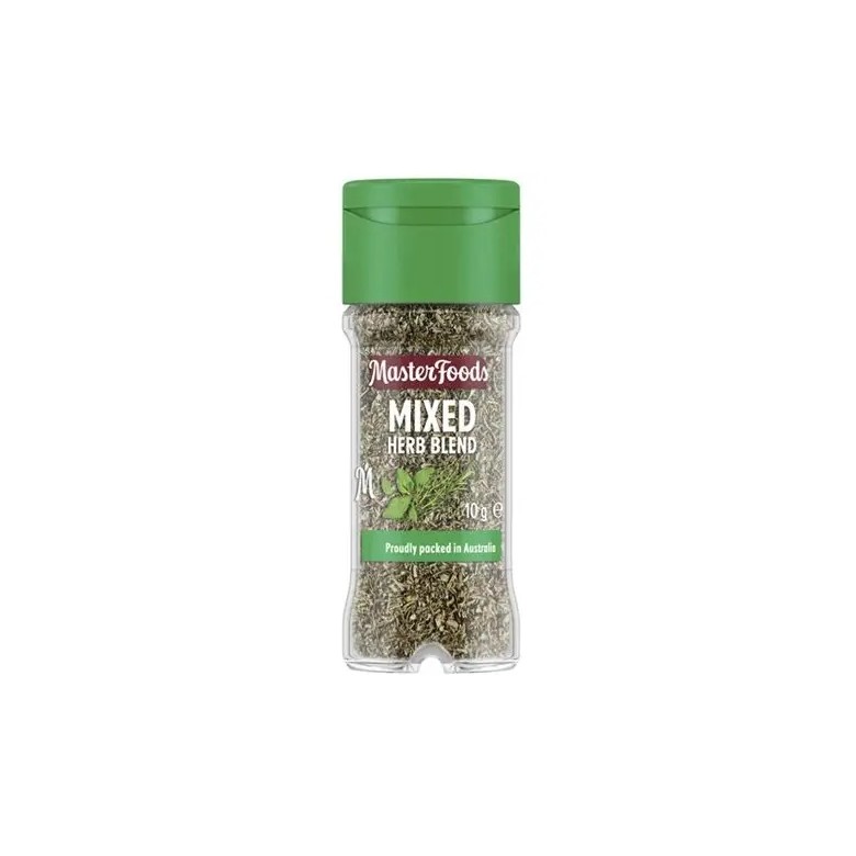MASTERFOODS MIXED HERBS 10G