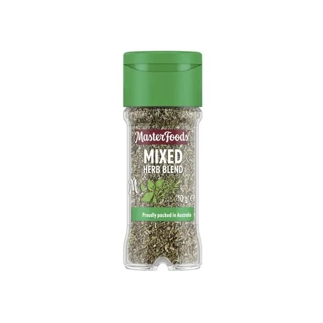MASTERFOODS MIXED HERBS 10G