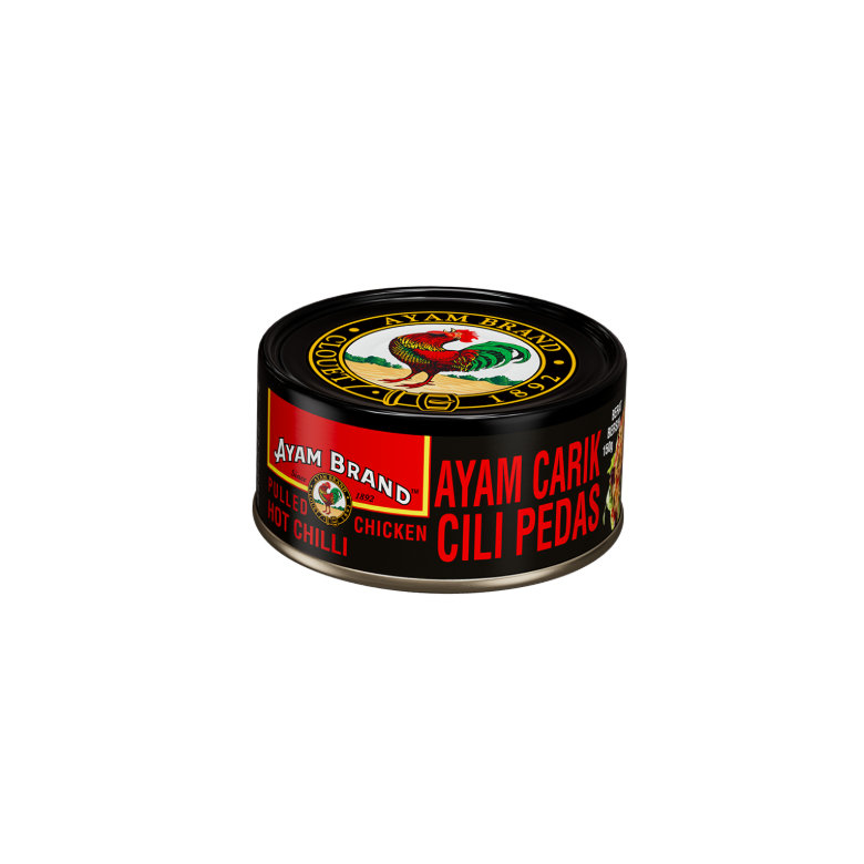 AYAM BRAND PULLED CHICKEN HOT CHILLI 150G