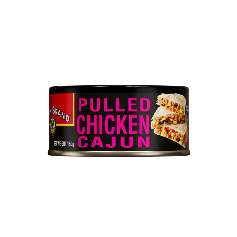AYAM BRAND PULLED CHICKEN CAJUN 150G